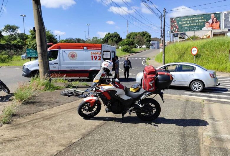 Ciclista na contramão é atropelado na região da UFSCar