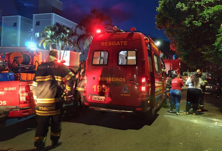 Incêndio em apartamento mobiliza Corpo de Bombeiros em São Carlos