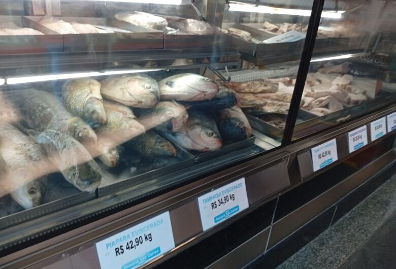 Venda de peixes salta até 30% em São Carlos