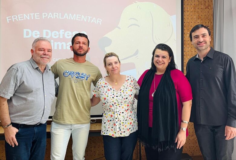Causa animal em São Carlos: Frente Parlamentar de Defesa Animal e OAB discutem planos e ações