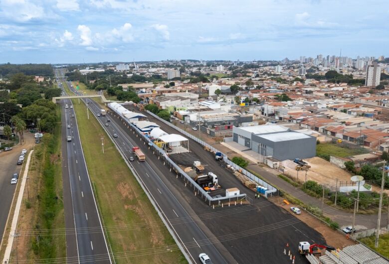 Obra de ampliação da SP-310  em São Carlos entra em uma nova fase