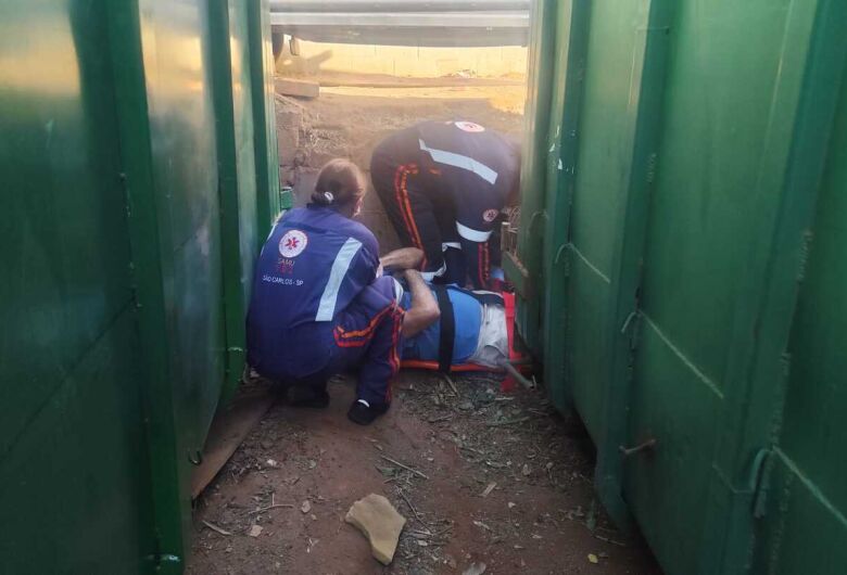 Homem sofre queda em Ecoponto no Jardim Paulistano