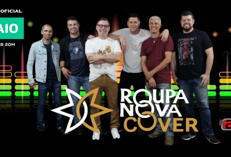 Neste sábado: homenagem às Mães terá show especial do Roupa Nova Cover em São Carlos