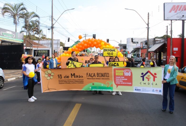 Semana “Faça Bonito” tem início em Ibaté com caminhada de conscientização
