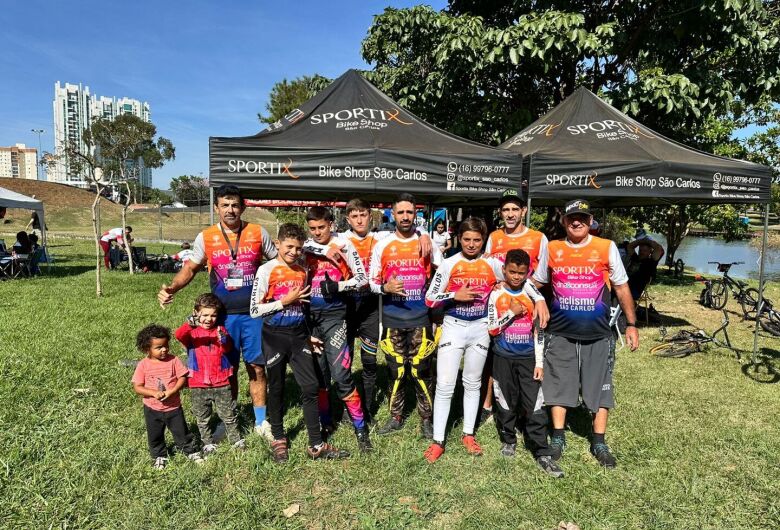 ASC São Carlos conquista bons resultados no Paulista de BMX