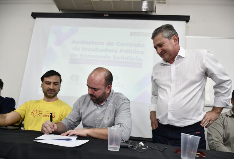 São Carlos terá Primeira Incubadora Pública de Economia Solidária