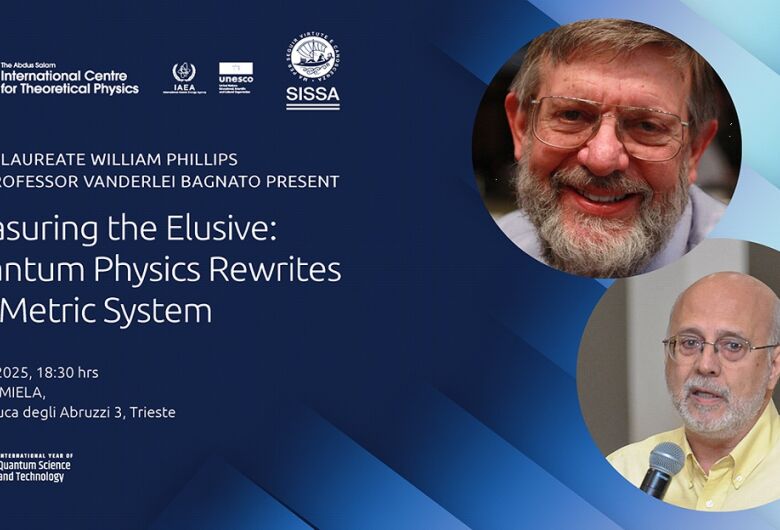 O Quilograma Quântico: Física quântica e o novo sistema métrico com Nobel William Phillips e o professor Vanderlei Salvador Bagnato
