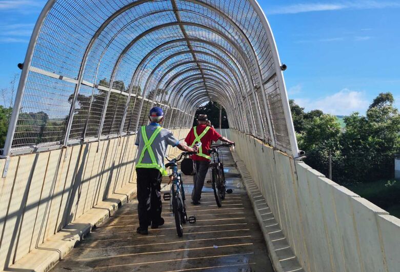 “Café na Passarela”  para pedestres e ciclistas acontece nesta terça na rodovia Washington Luís