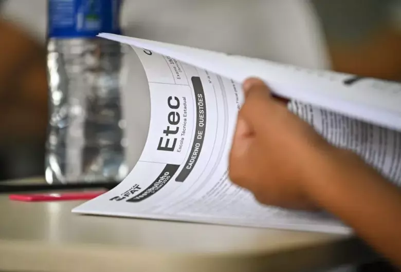 Prova do Vestibulinho das Etecs será realizada neste domingo (6)