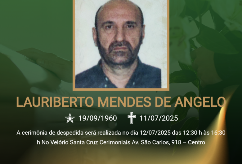 Grupo Santa Cruz informa notas de falecimento 