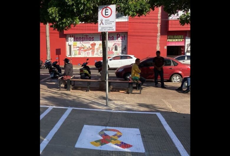Prefeitura implanta vagas de estacionamento para pessoas como TEA e cumpre lei do vereador Bruno Zancheta