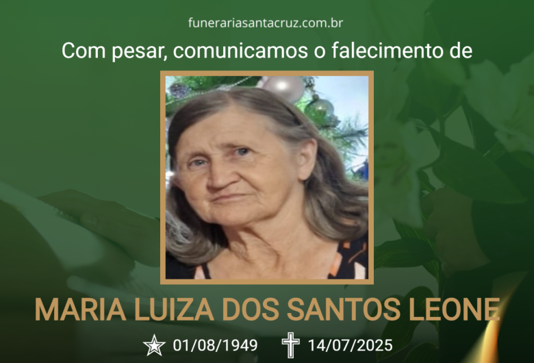 Grupo Santa Cruz informa notas de falecimento e convite de missa