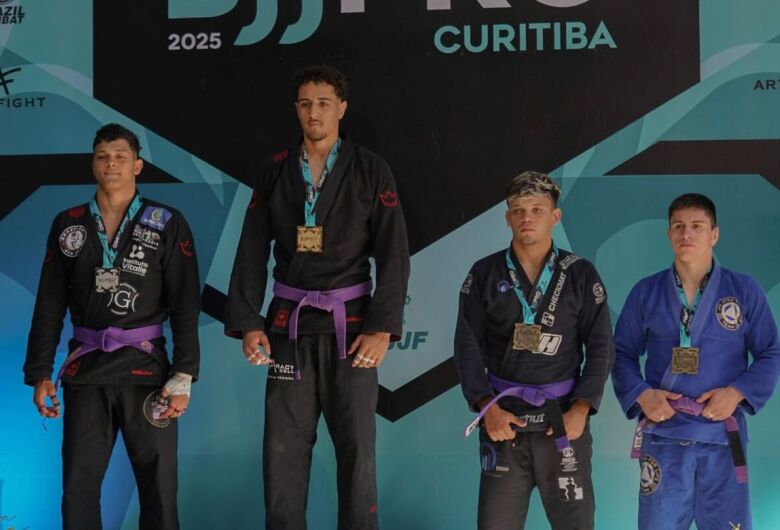 Atleta são-carlense conquista título no BJJ PRO Curitiba 2025