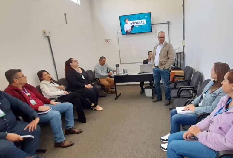 SAAE promove capacitação sobre "ESocial" para servidores