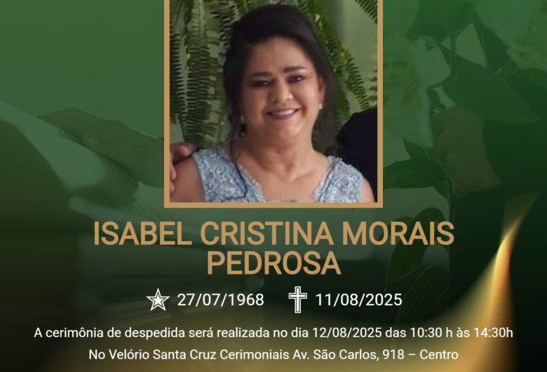 Grupo Santa Cruz informa nota de falecimento e convite de missa