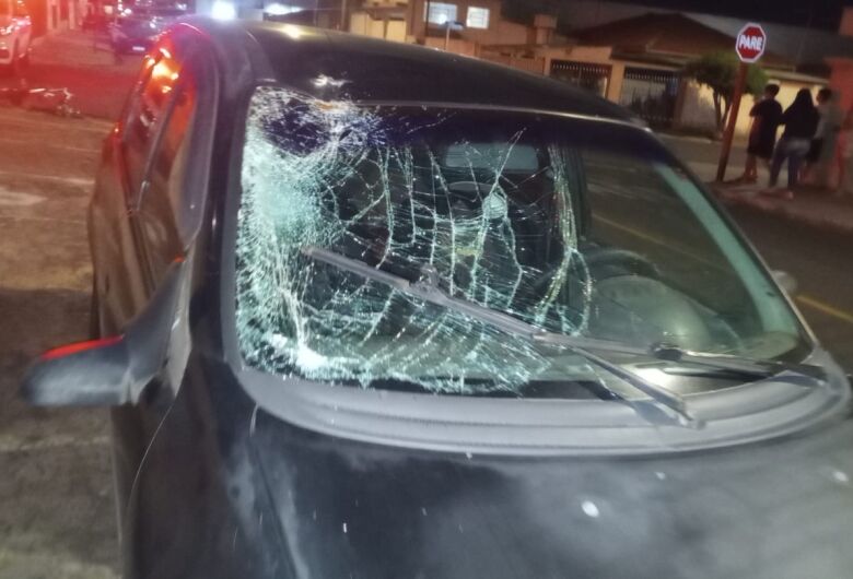 Ciclista fica em estado grave após acidente no Jardim Mariana, em Ibaté