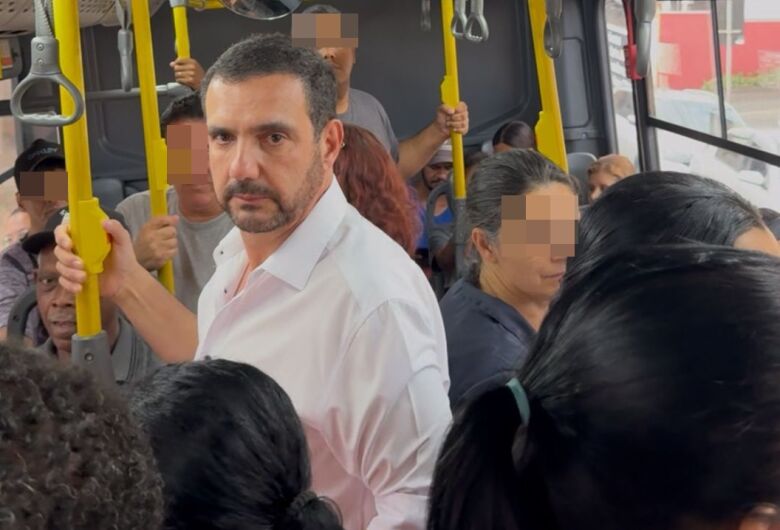 Vereador Julio Cesar acompanha trajeto de ônibus da linha 50 (Rodoviária-Cidade Aracy)