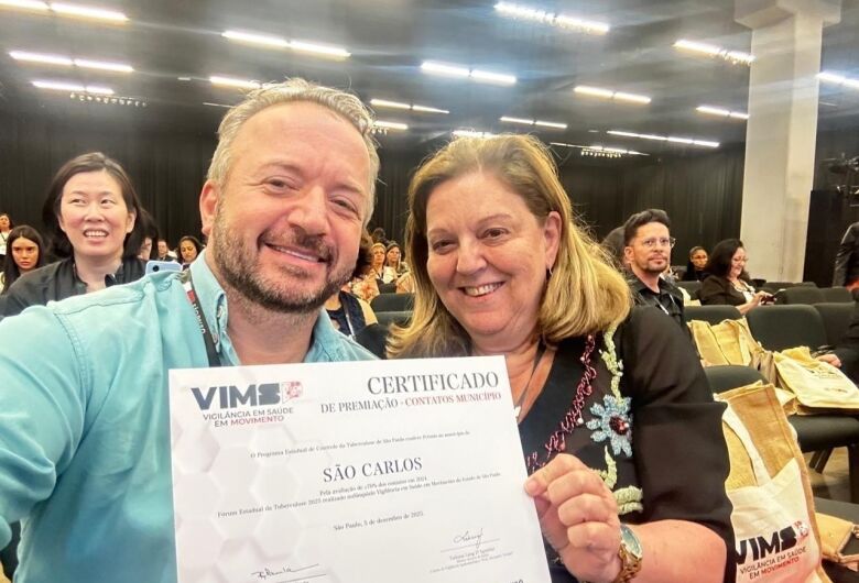 CAIC de São Carlos é reconhecido pelo Programa Estadual de Controle da Tuberculose