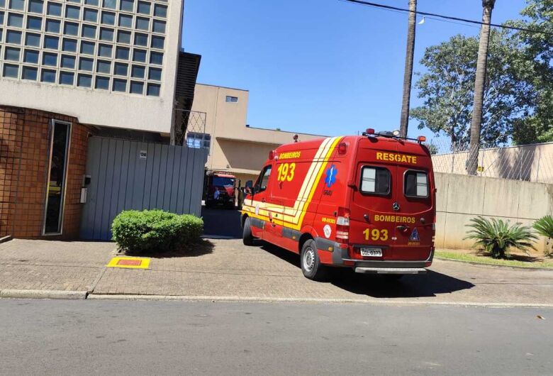 Princípio de incêndio é registrado em empresa no Santa Felícia 