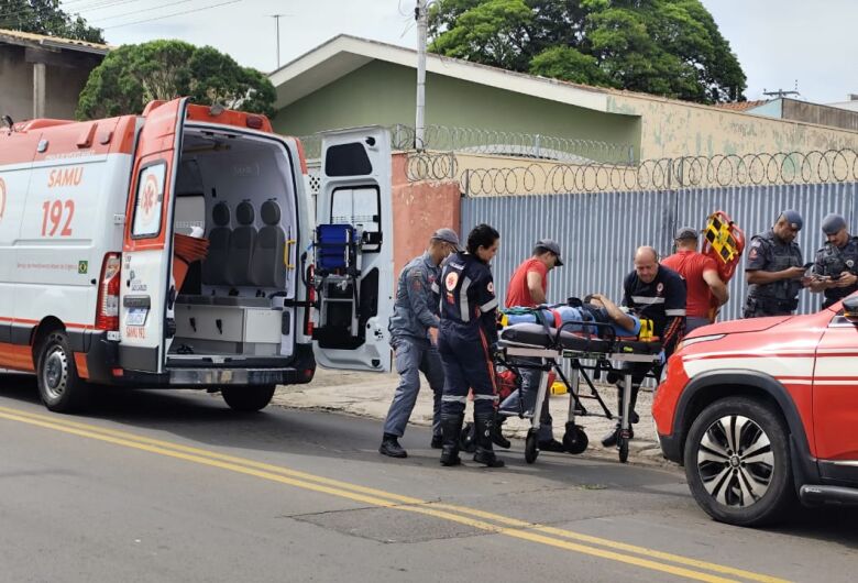 Homem sofre mal súbito e cai de moto durante test drive na Vila Marcelino