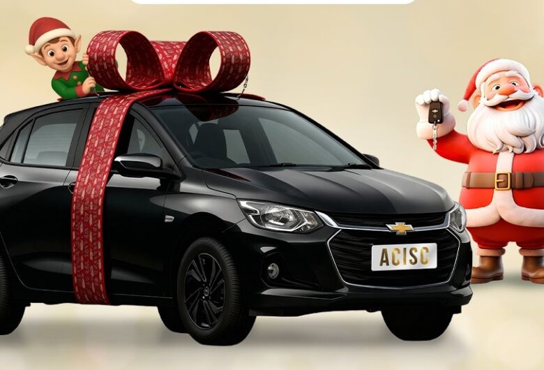 Campanha da ACISC sorteia Ônix 0 km