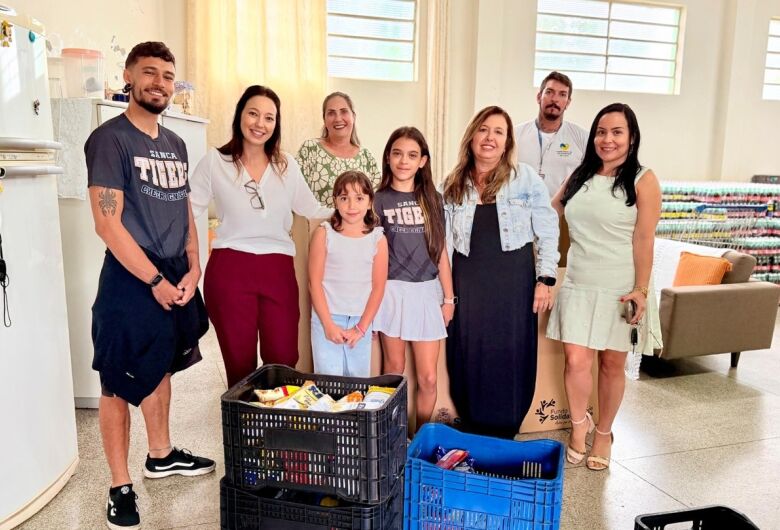Evento da Sanca Tiger Cheer e Ginástica arrecada alimentos para o Fundo Social