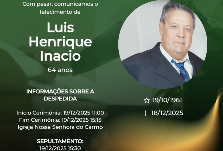 Grupo Santa Cruz informa notas de falecimento e convites de missa