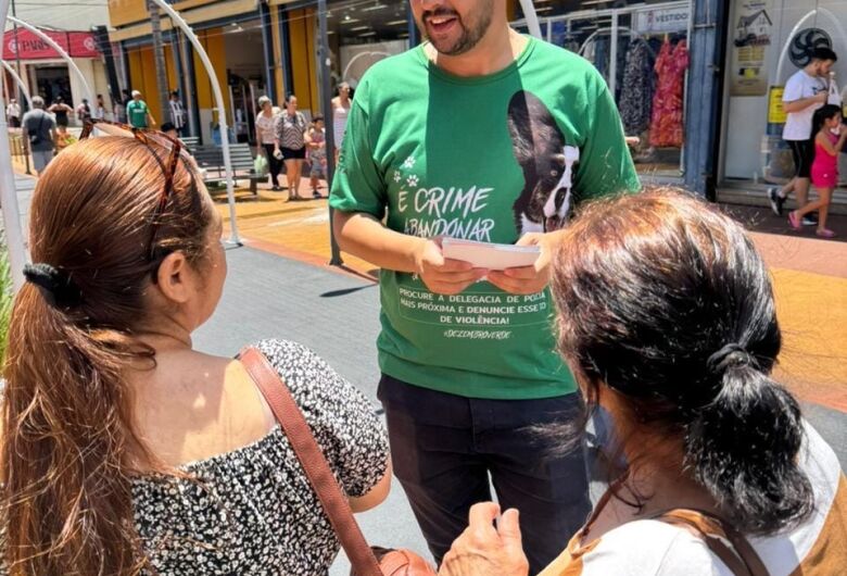 Dezembro Verde 2025: lei do Vereador Bruno Zancheta que combate abandono e maus tratos aos animais está nas ruas