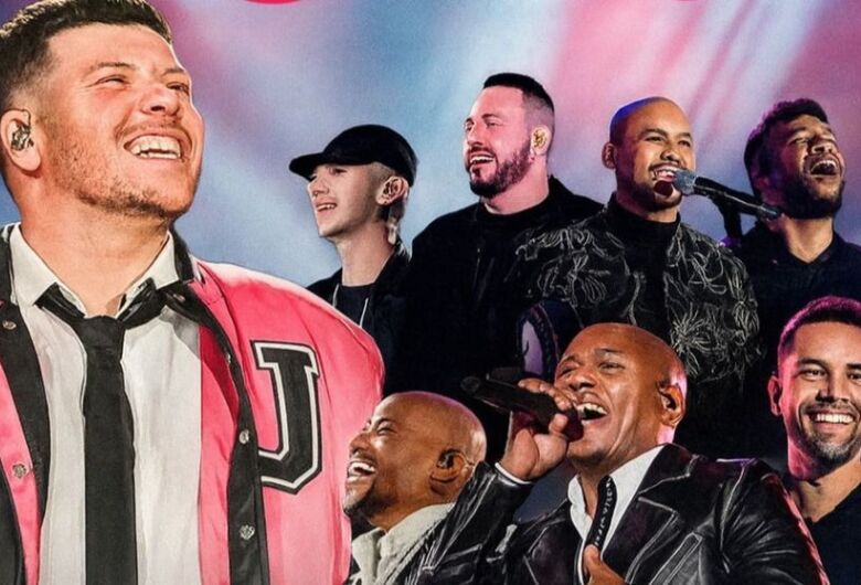 Ferrugem e Turma do Pagode se apresentam neste domingo na região