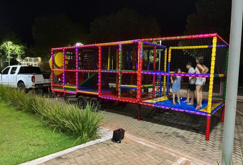 Nova atração em São Carlos: Carreta Playground leva diversão completa para qualquer evento