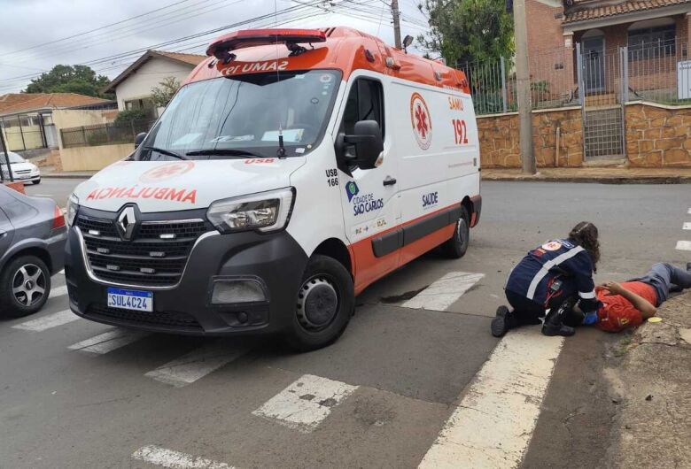 Avanço de sinalização causa acidente na Vila Marcelino