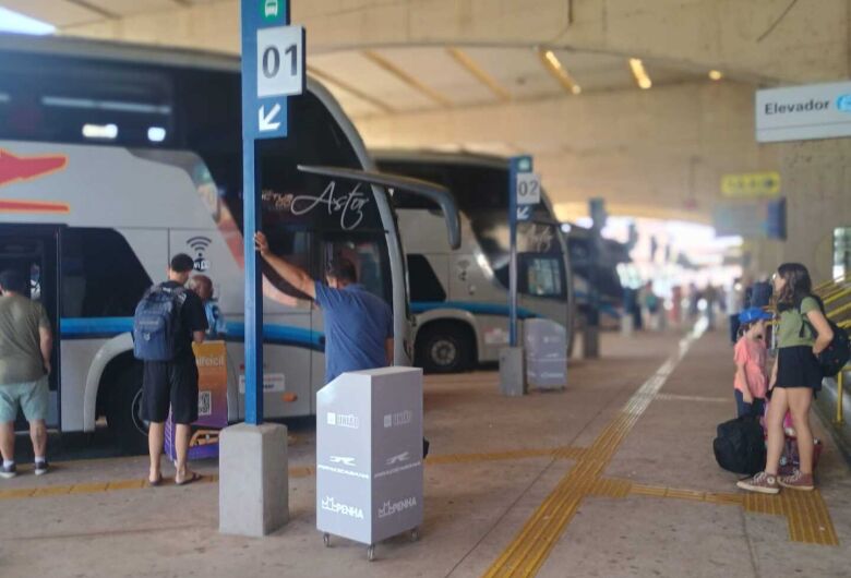 Terminal Rodoviário recebe mais de 10 mil passageiros no Réveillon