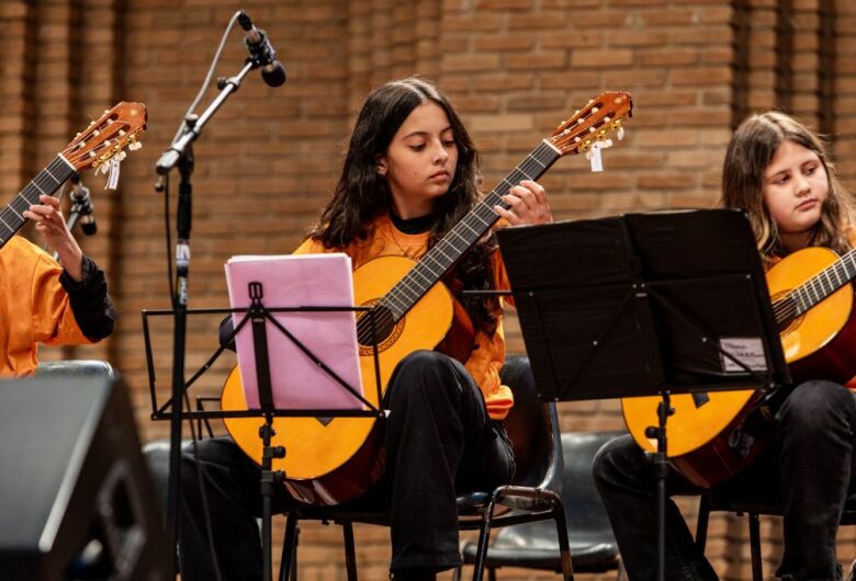 Projeto Guri abre matrículas para 2026 com 768 vagas em São Carlos