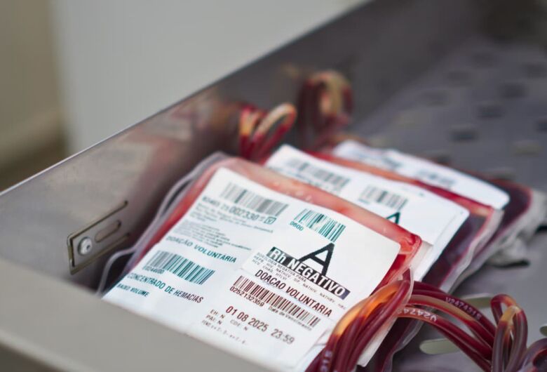 Banco de Sangue precisa de doações urgentes de O negativo e A negativo