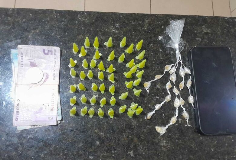 Adolescente é apreendido por ato infracional de tráfico de drogas