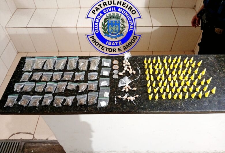 Guarda Municipal apreende grande quantidade de drogas no Jardim Cruzado