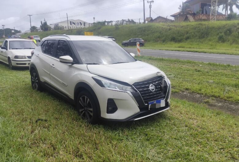 Colisão traseira é registrada na Rodovia Washington Luís