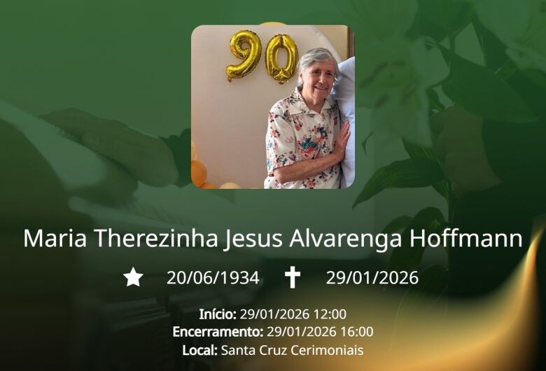 Grupo Santa Cruz informa nota de falecimento 