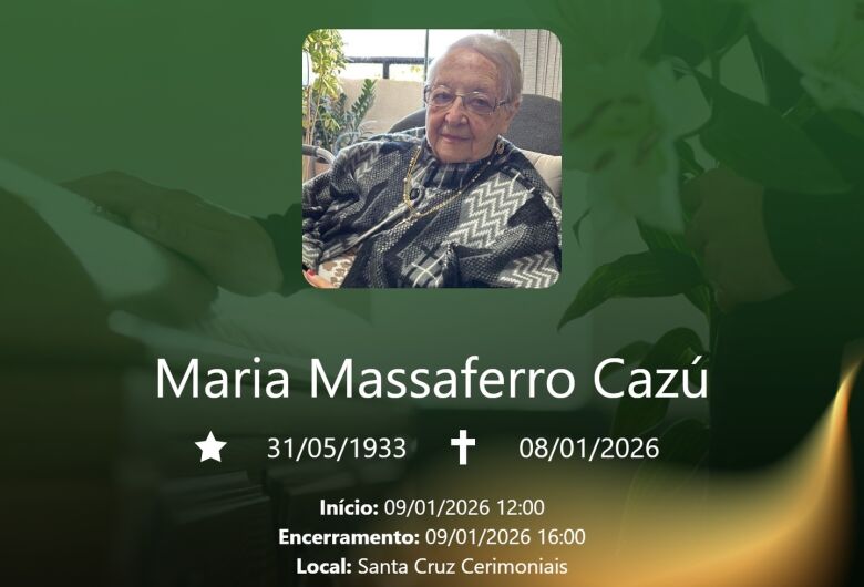 Grupo Santa Cruz informa notas de falecimento 