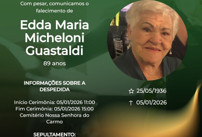 Grupo Santa Cruz informa nota de falecimento 