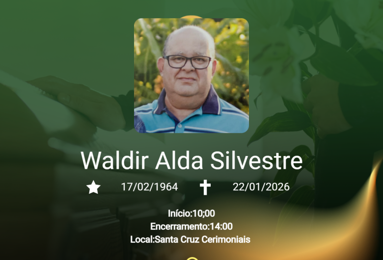 Grupo Santa Cruz informa notas de falecimento 