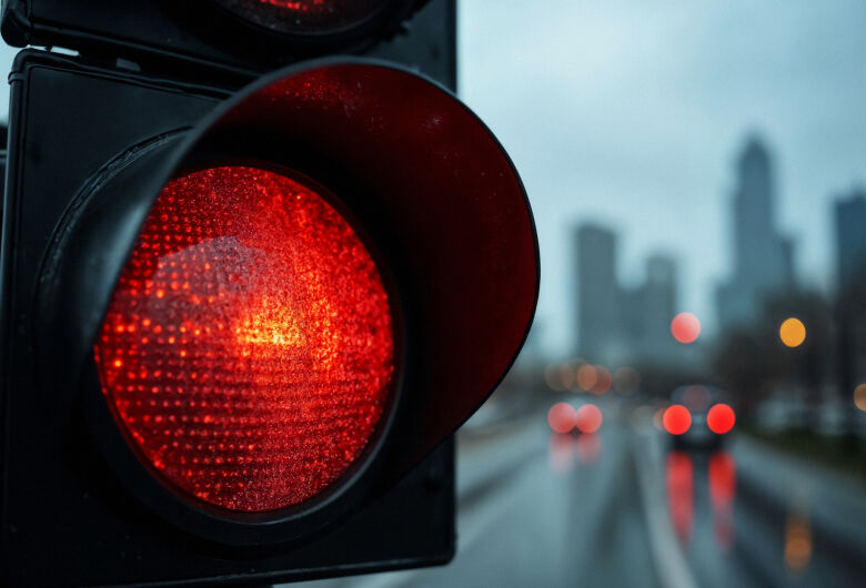Leitora registra veículos avançando o sinal vermelho na Avenida Tancredo de Almeida Neves; veja vídeo