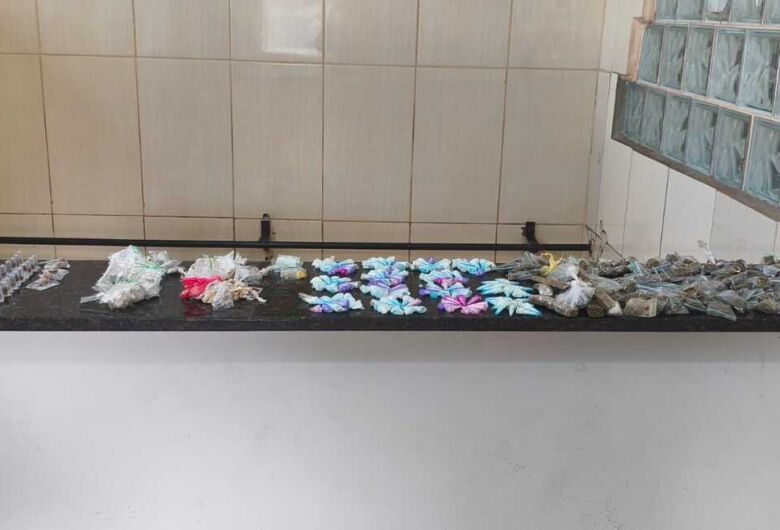 Guarda Municipal apreende grande quantidade de drogas no Santa Angelina