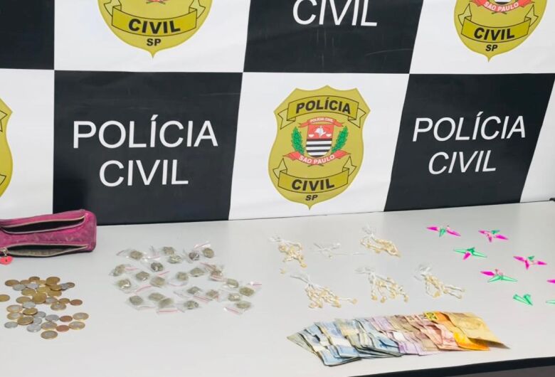 DISE prende mulher por tráfico de drogas no Jardim Botafogo