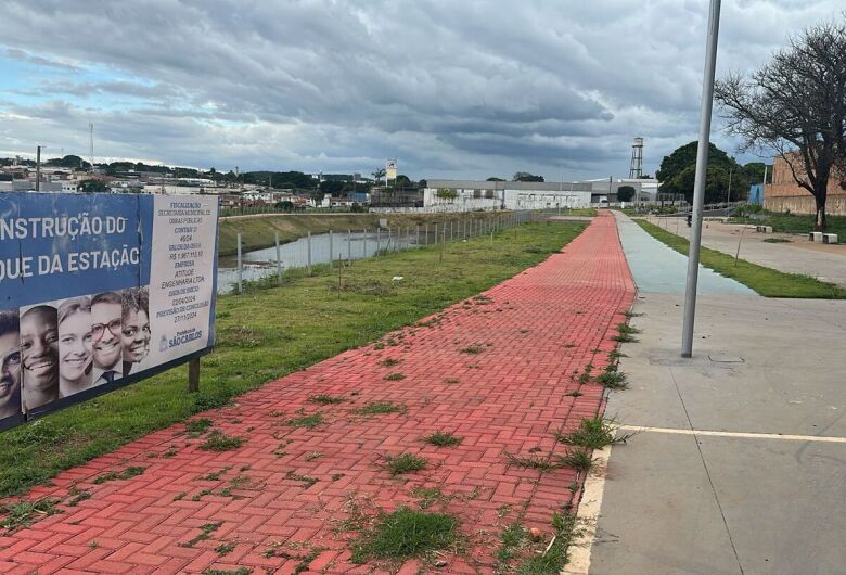 Vereador Jùlio Cesar solicita ações imediatas no Parque da Estação, na Vila Prado