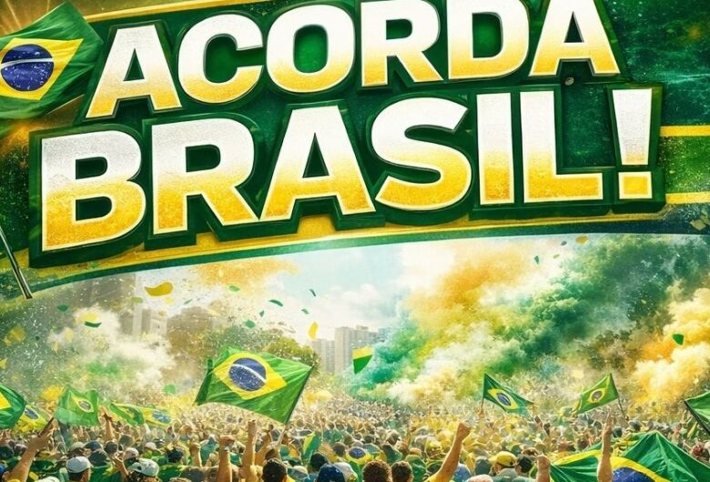 Praça Itália recebe manifestação "Acorda Brasil" neste domingo