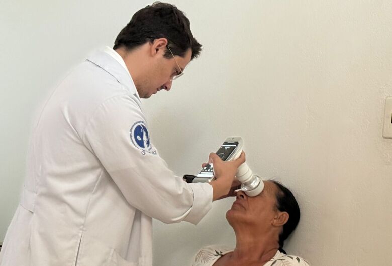 Ibaté inicia realização inédita de exames de mapeamento de retina no Hospital Municipal
