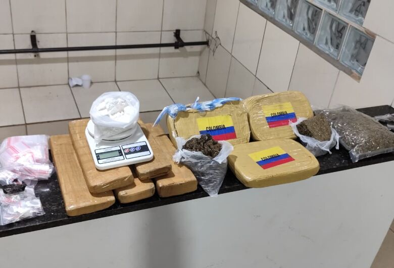 Força Tática prende jovem com grande quantidade de drogas no Centro de São Carlos