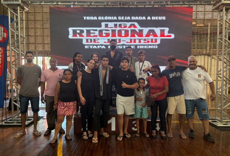 Atletas conquistam pódios no Campeonato da Liga Regional de Jiu-Jitsu em Descalvado