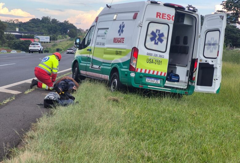 Acidente na Rodovia Washington Luís deixa casal ferido